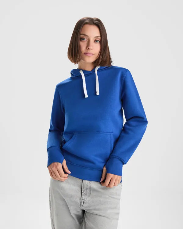 Sudadera con capucha URBAN WOMAN 1068 personalizable
