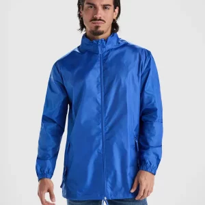 Chubasquero impermeable con capucha ISLAND 5200 personalizable